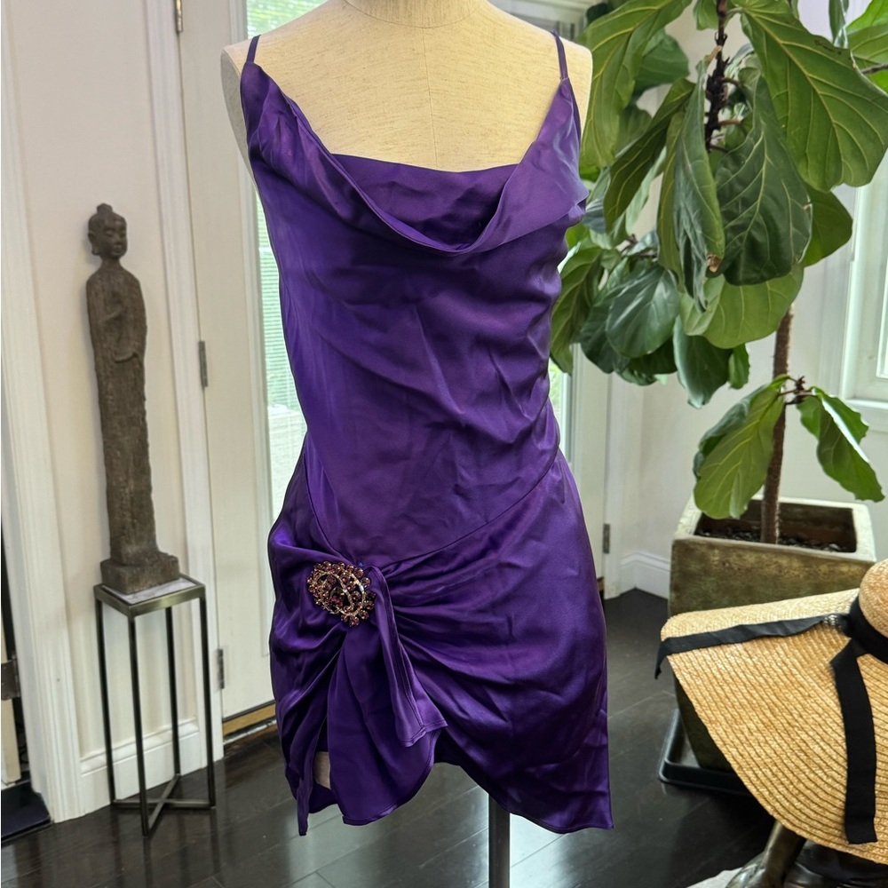Vintage silk Jovani dress size small